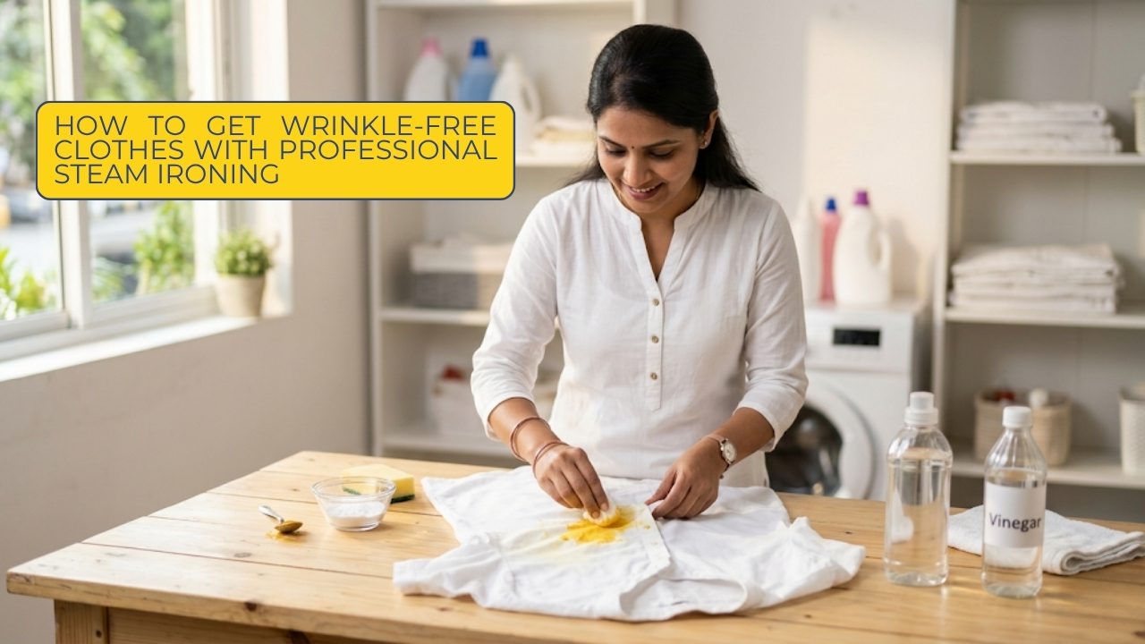 How to Remove Deep Yellow Haldi Stains